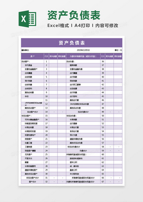 最新资产负债表模板，构建财务稳健性的核心工具