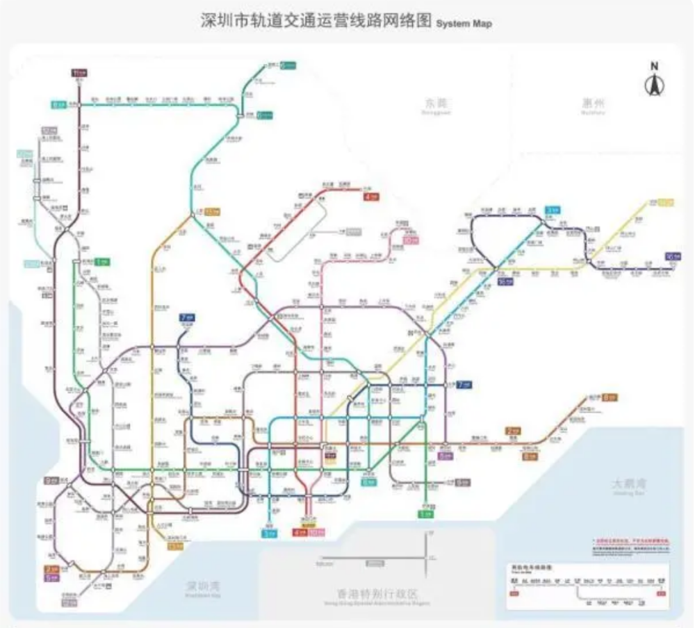 深圳地铁线路图最新全面指南