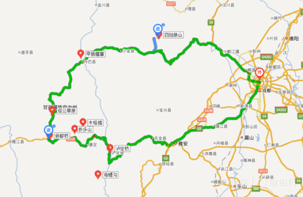 川西小环线路况更新，风景变化与自信成就之旅