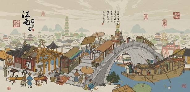 江南白景图最新珍宝搭配，科技艺术融合，引领新时代盛宴