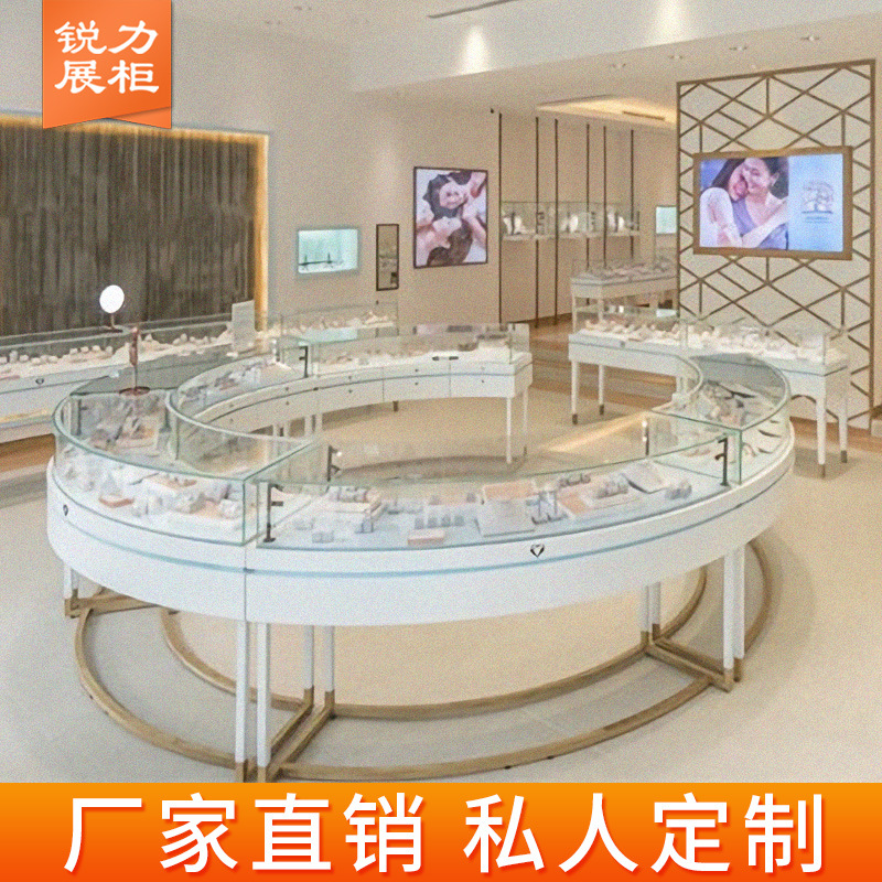 时尚璀璨明珠，最新款首饰展示柜亮相！