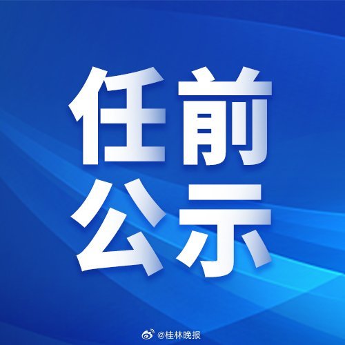 临桂区组织部最新公示发布！