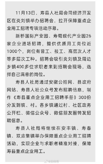 寿县最新招聘信息深度解析及其影响探讨